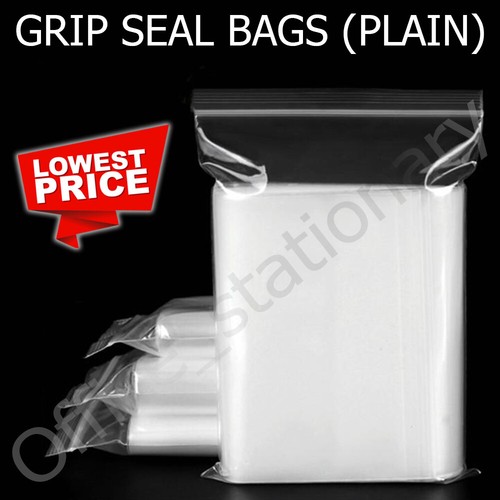 Grip seal bags self resealable - seal,