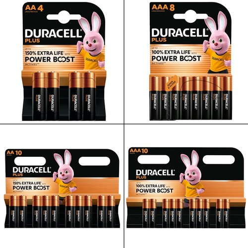 Duracell plus aaa batteries - duracell,