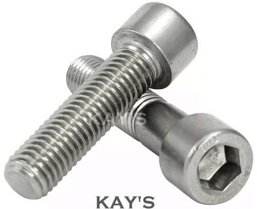 6mmø cap screws - m6, key