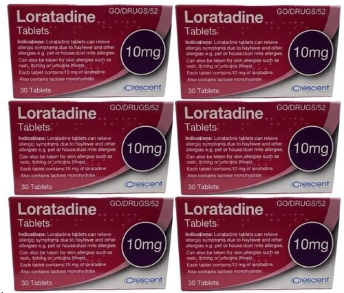 Months supply loratadine - 6,