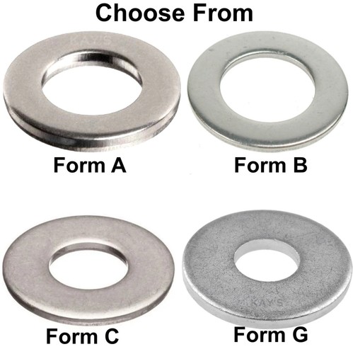 Stainless steel washers flat - stainless,